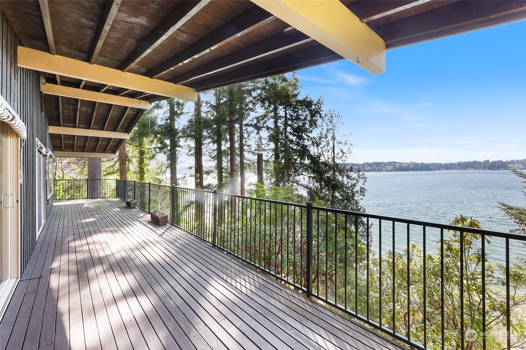 3545 Boston Harbor Road Northeast Olympia, WA 98506 - Photo 14 of 36 a view of balcony with wooden floor
