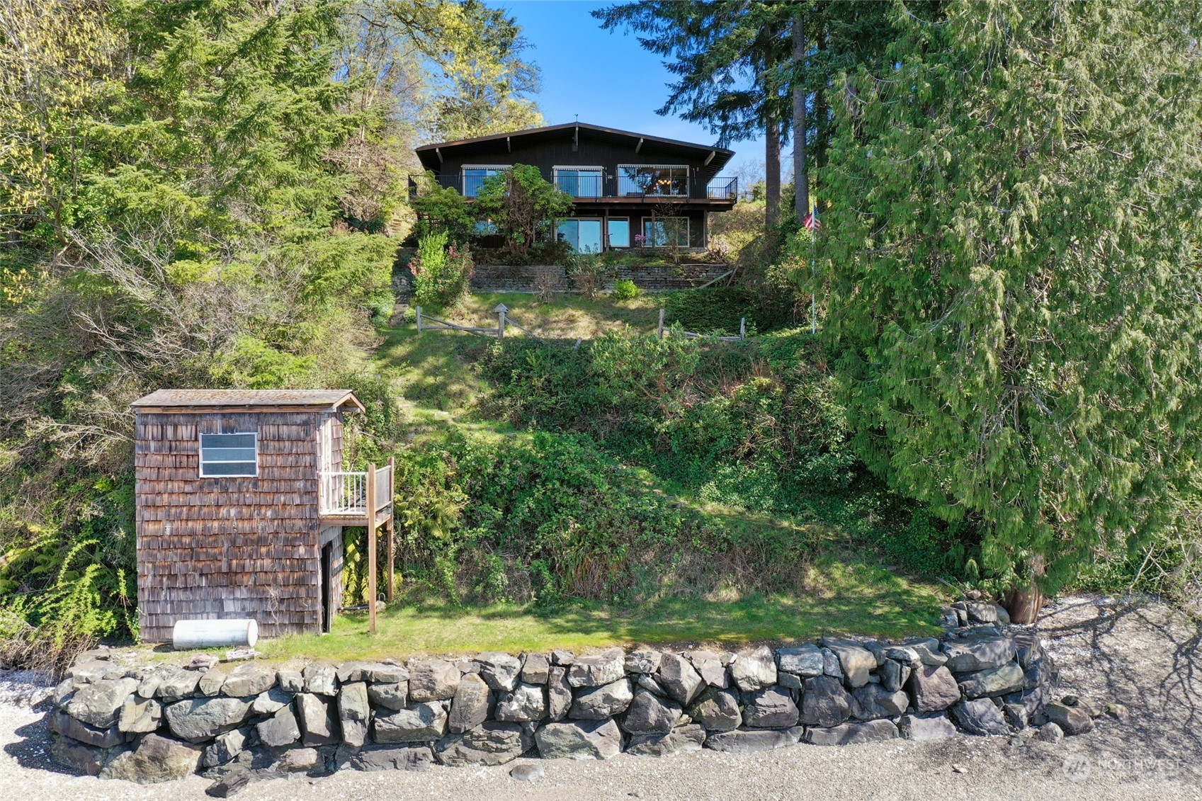 3545 Boston Harbor Road Northeast Olympia, WA 98506 - Photo 30 of 36 a front view of a house with a yard
