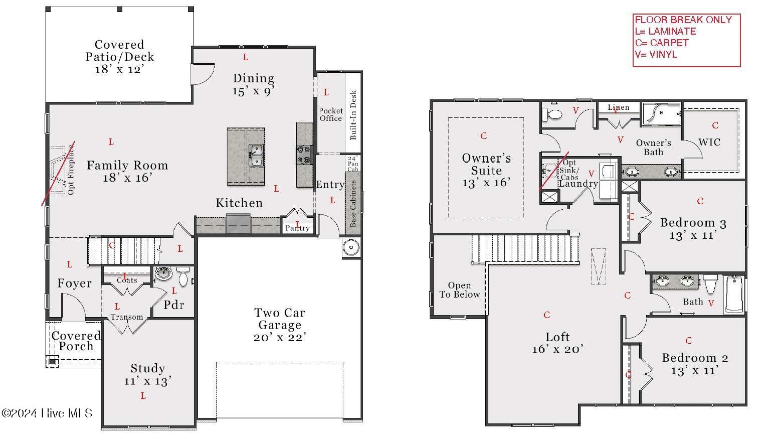 178 Caulfield Road Aberdeen, NC 28315 - Photo 30 of 30 Floor Plan