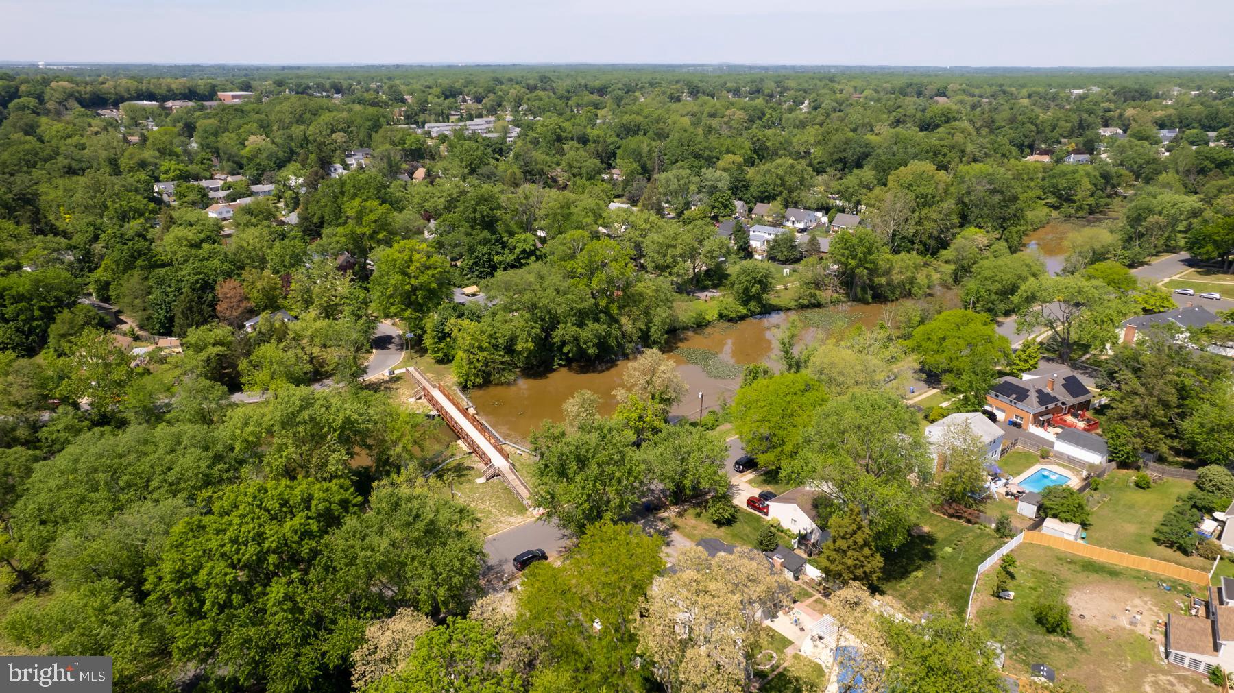 48 Sunset Drive Mount Holly, NJ 08060 - Photo 40 of 46 a view of a city with lush green forest