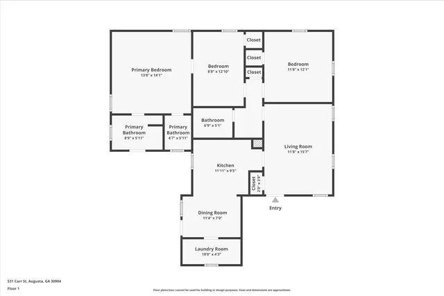 $145,000 | 531 Carr Street, Augusta, GA 30904