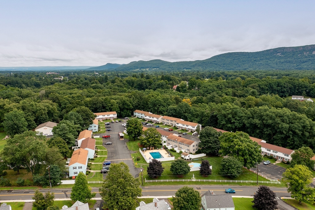 41 South Street, Unit 11 Easthampton, MA 01027 - Photo 30 of 30 an aerial view of residential houses with outdoor space and street view