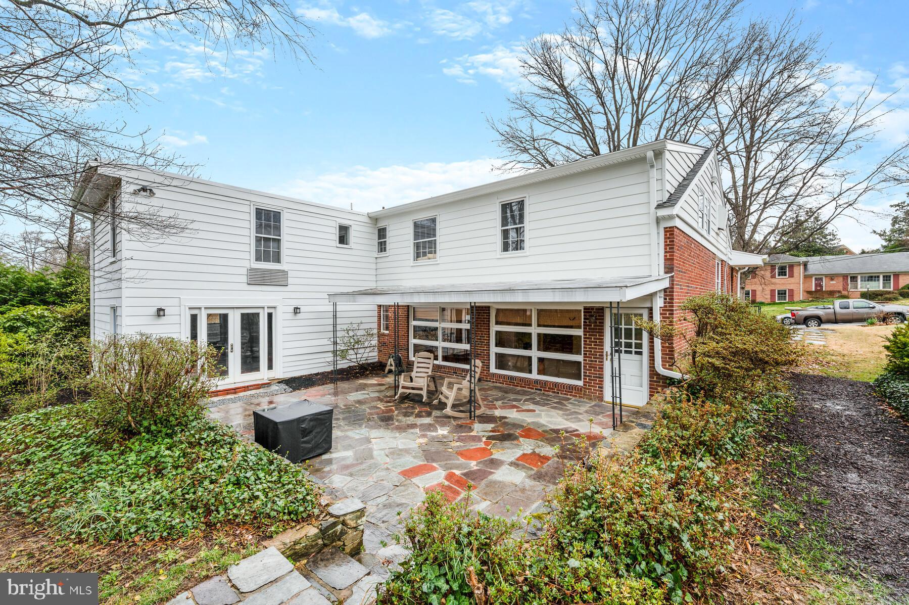5612 Marengo Road Bethesda, MD 20816 - Photo 32 of 38 Large flagstone Patio