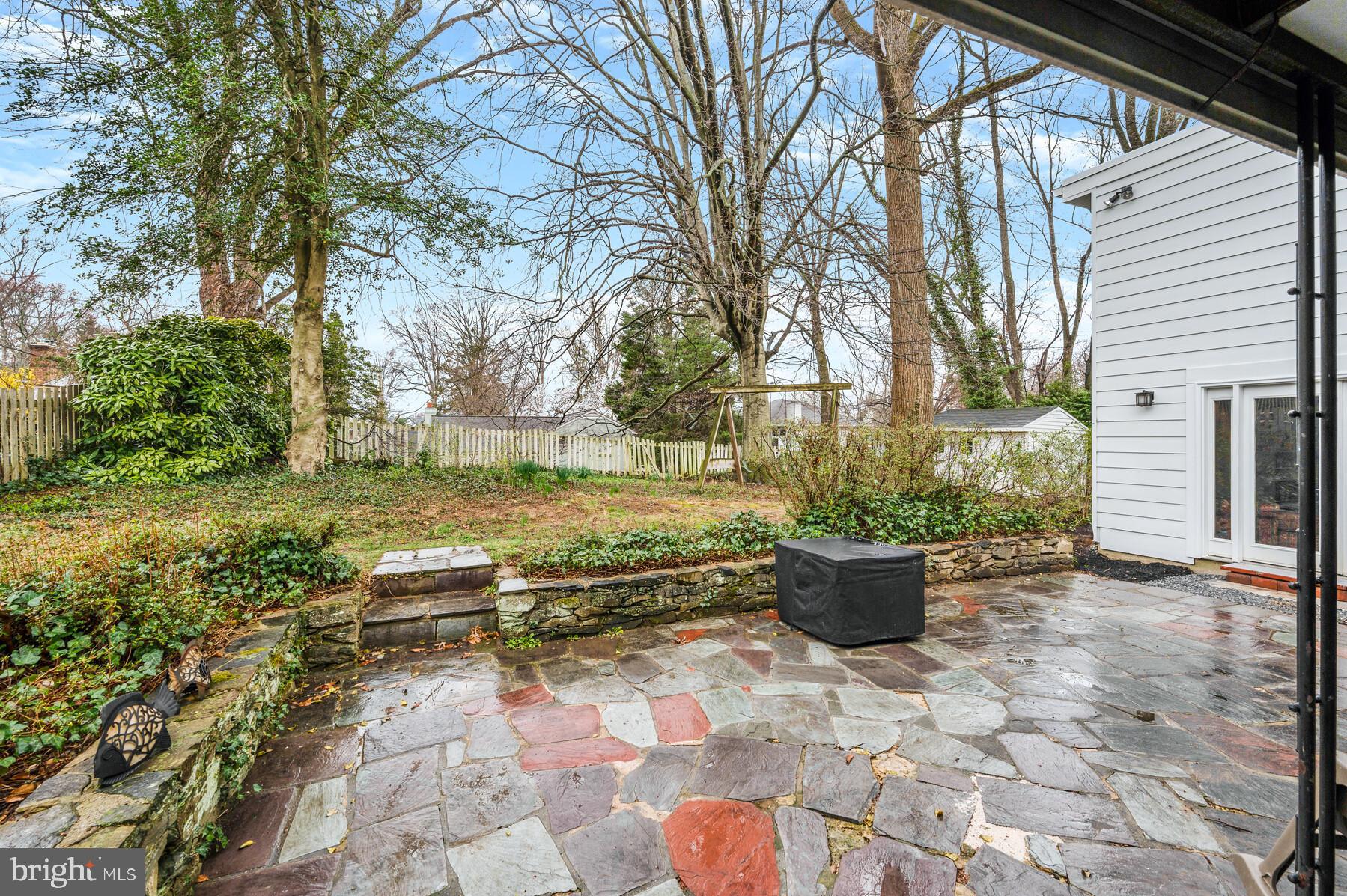 5612 Marengo Road Bethesda, MD 20816 - Photo 34 of 38 Patio looking back
