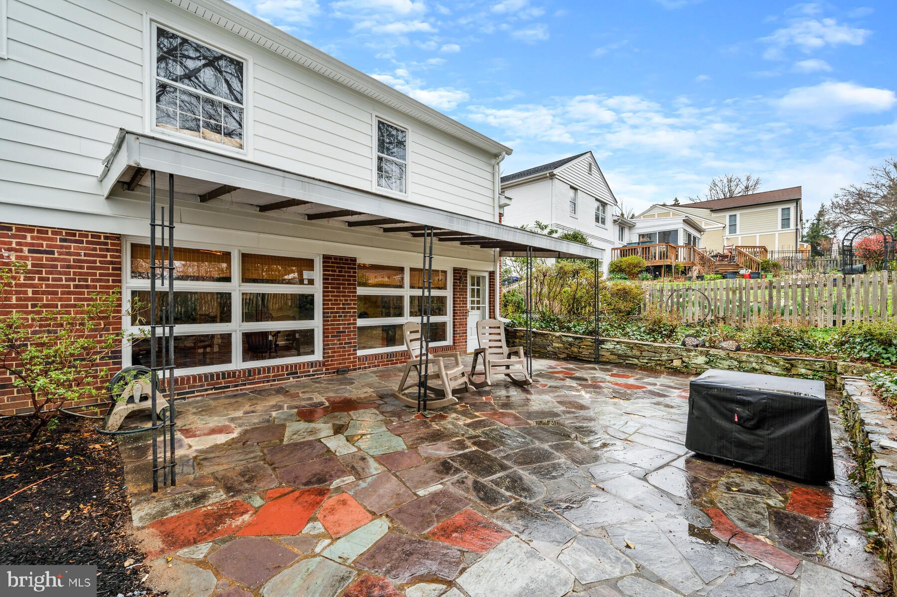 5612 Marengo Road Bethesda, MD 20816 - Photo 35 of 38 Patio partially covered