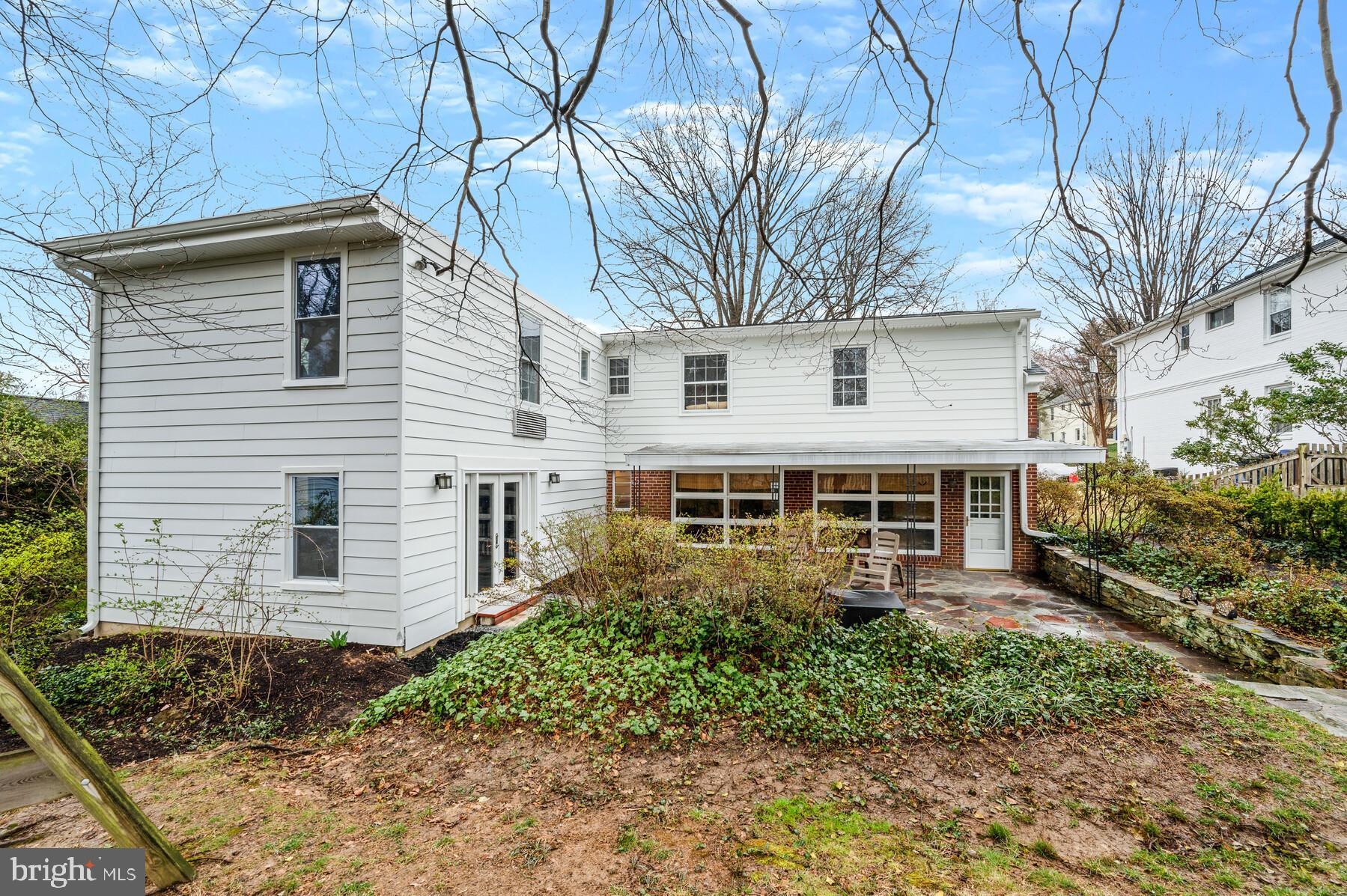5612 Marengo Road Bethesda, MD 20816 - Photo 36 of 38 Rear elevation
