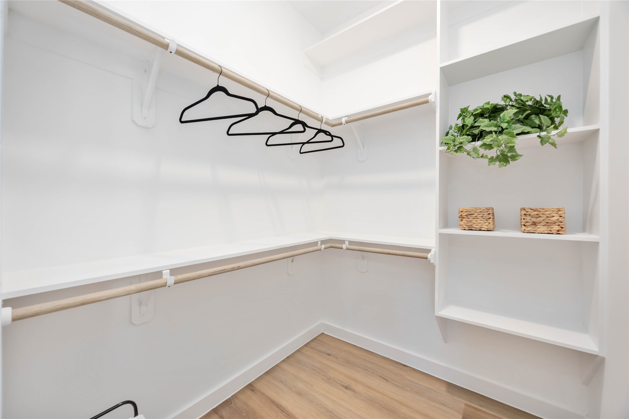 5811 Senior Street, Unit A Houston, TX 77016 - Photo 11 of 15 a view of small space with racks on the wall