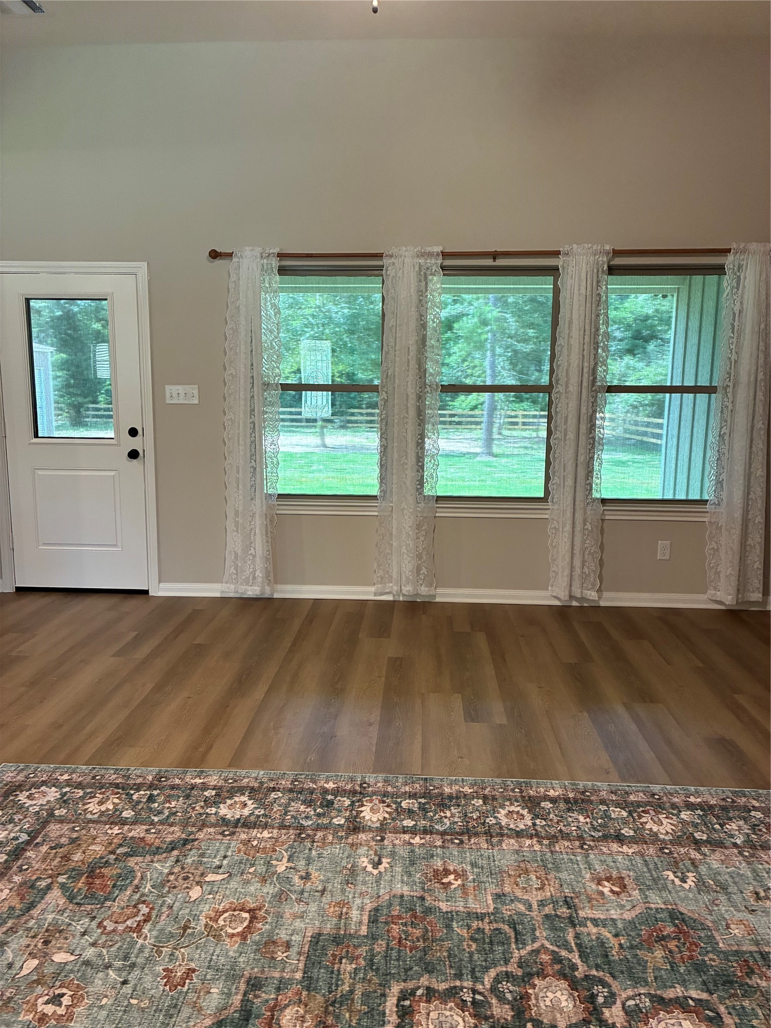 347 Iron Horse Road Willis, TX 77378 - Photo 12 of 49 View of back yard from living room