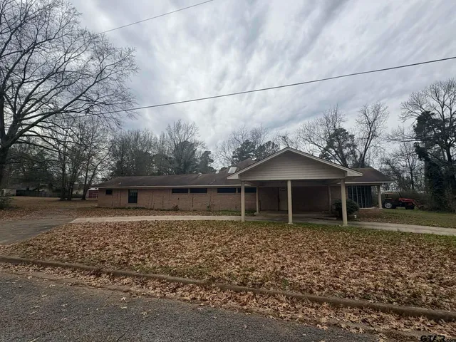 a house with a outdoor space