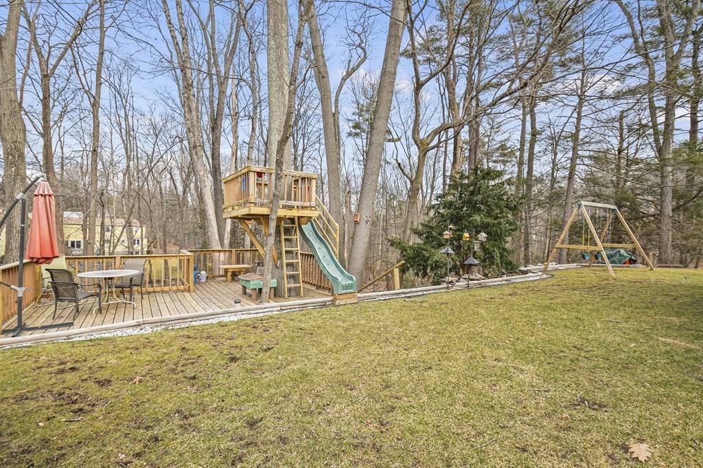 36 Inwood Road Auburn, MA 01501 - Photo 39 of 39 a view of a yard with a slide