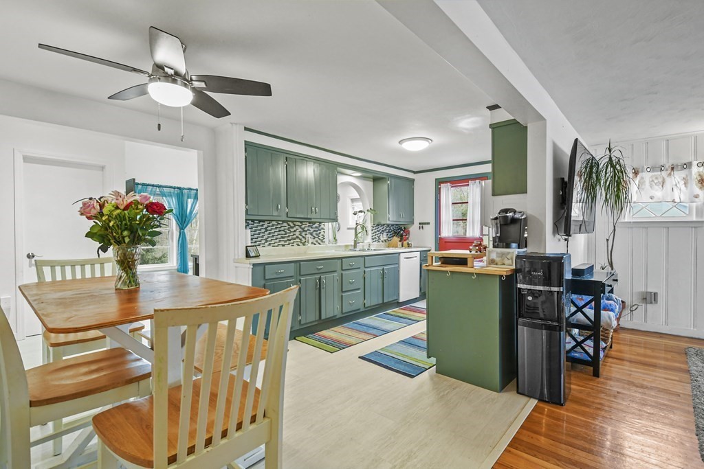 36 Inwood Road Auburn, MA 01501 - Photo 6 of 39 a view of kitchen with cabinets and wooden floor