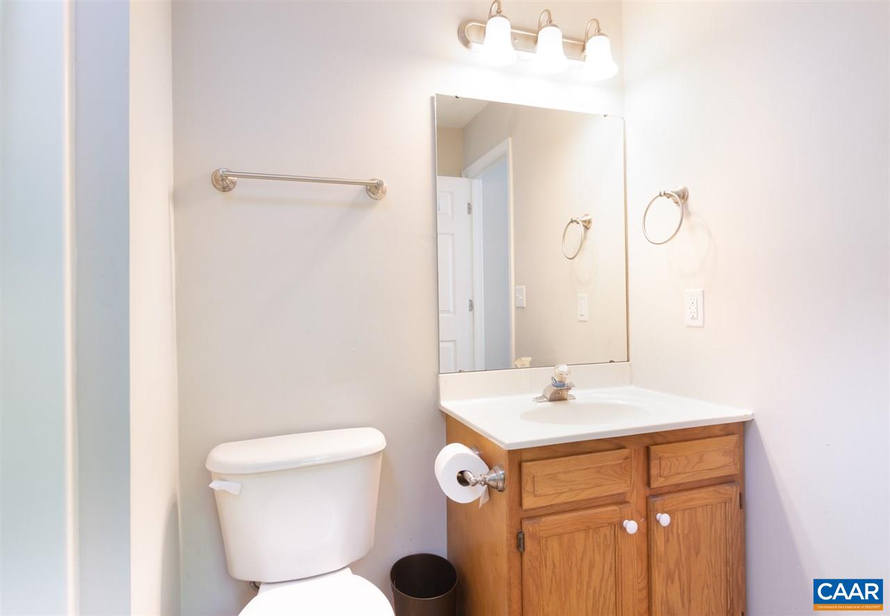 18 East Point Road Palmyra, VA 22963 - Photo 15 of 20 a bathroom with a sink a toilet a mirror and shower