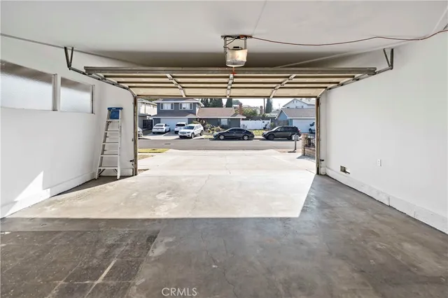 a view of storage and utility room with racks