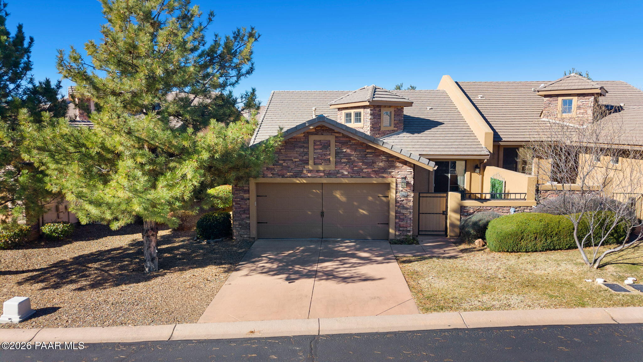 1242 Crown Ridge Drive Prescott, AZ 86301 - Photo 2 of 22 8-Aerial Front