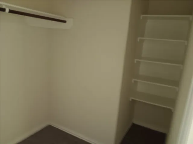 a view of a small space with window