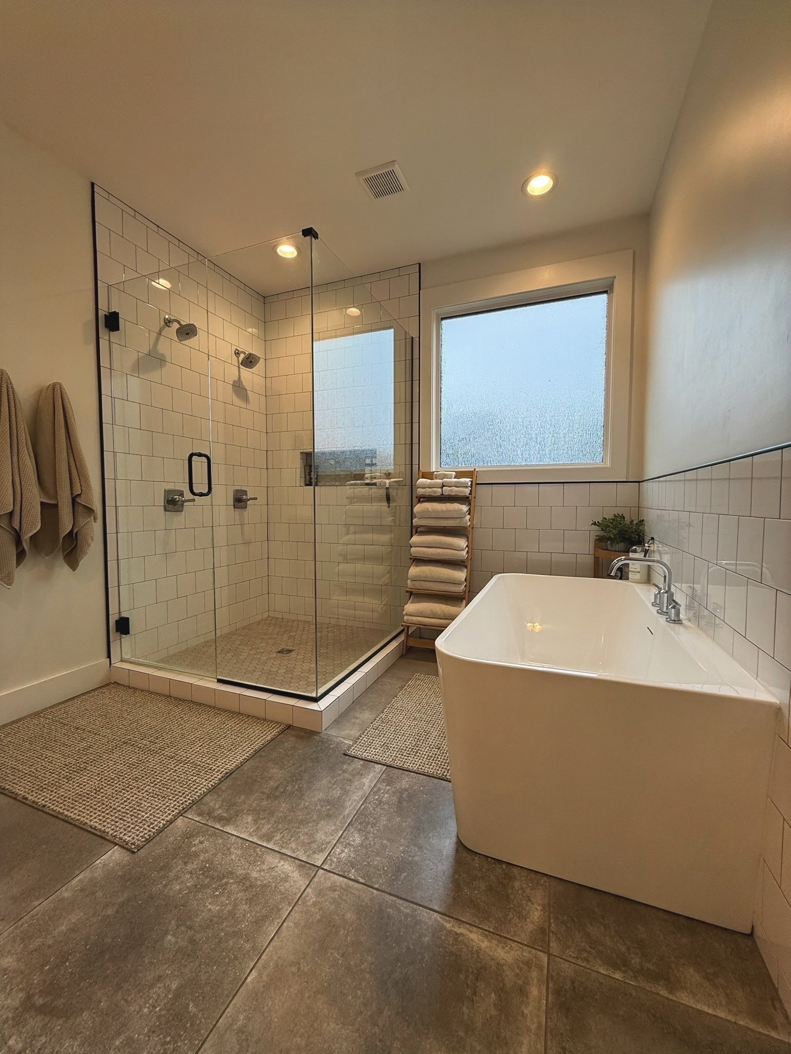 162 Vantrease Road Cottontown, TN 37048 - Photo 13 of 28 a spacious bathroom with a shower a mirror and a sink