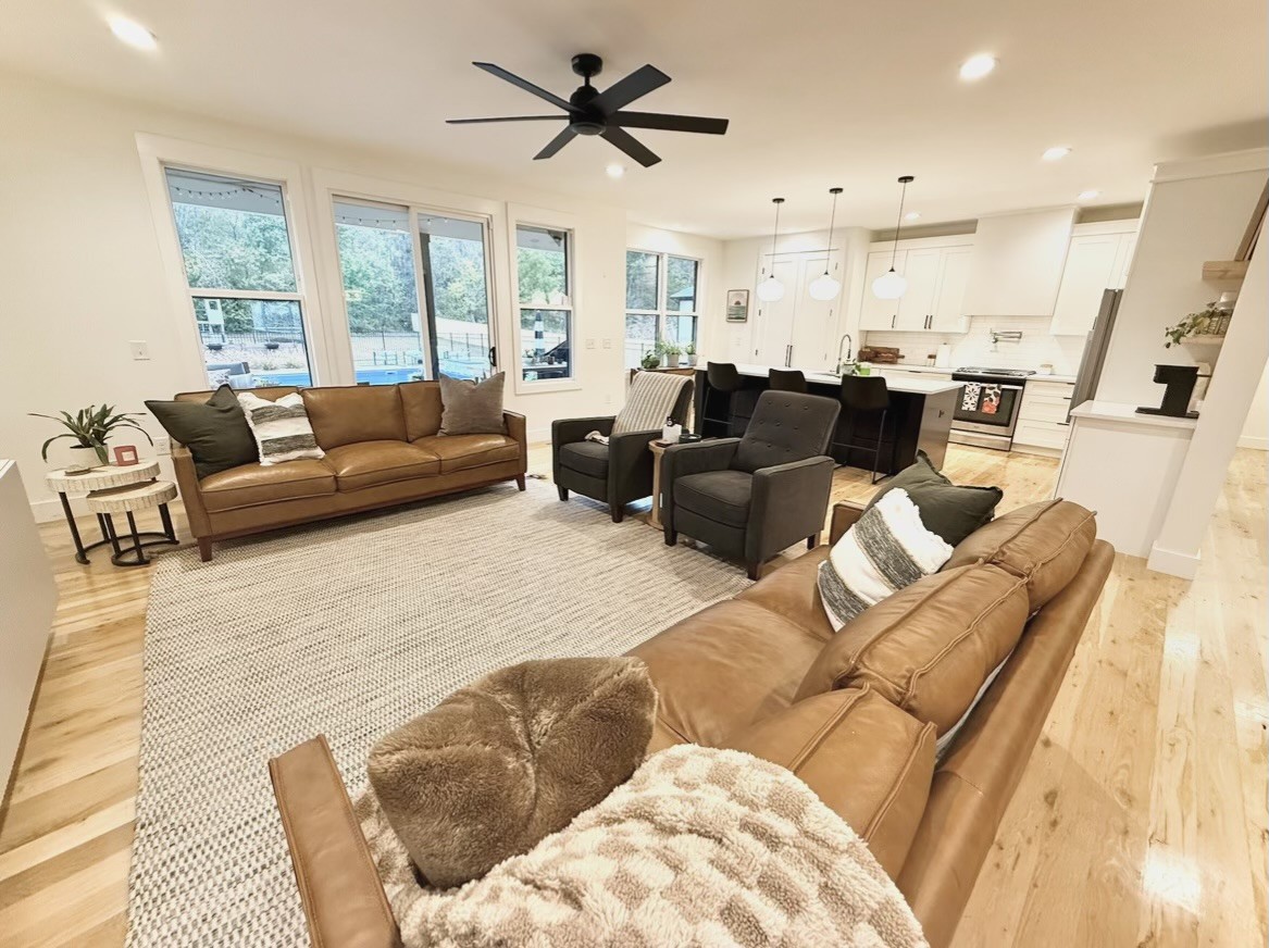 162 Vantrease Road Cottontown, TN 37048 - Photo 5 of 28 a living room with furniture and a large window
