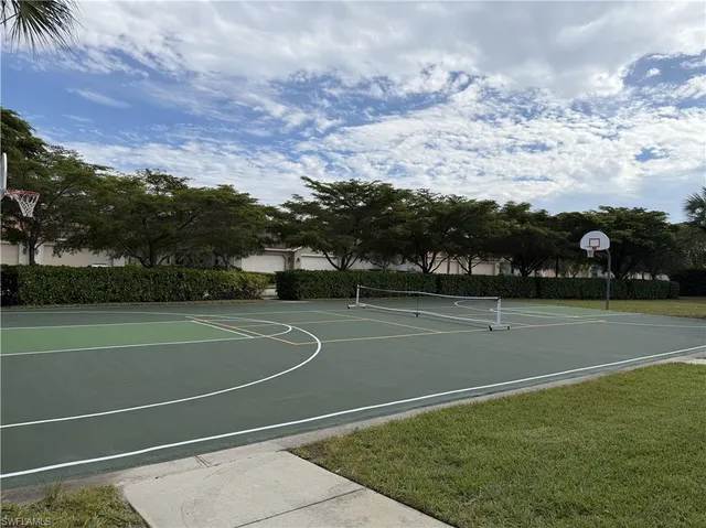a view of tennis court