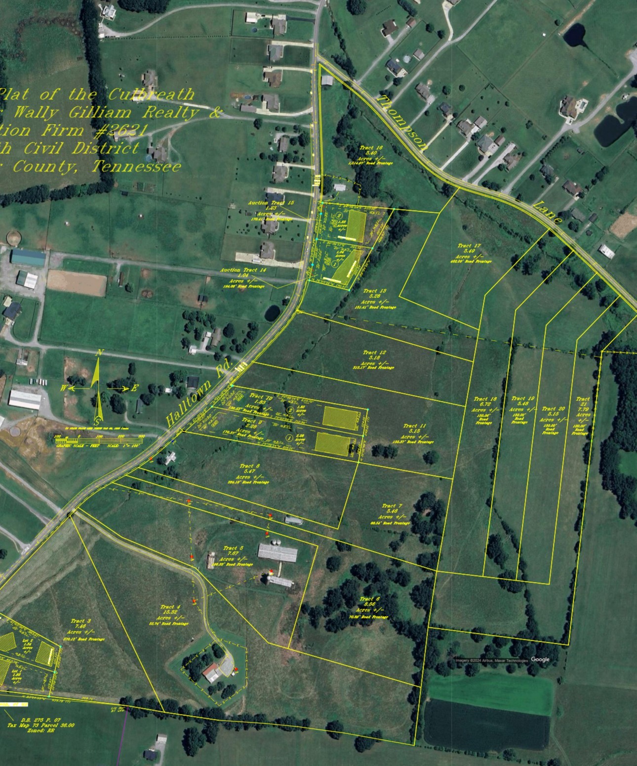 0 Thompson Lane Portland, TN 37148 - Photo 2 of 9 a view of a tennis court