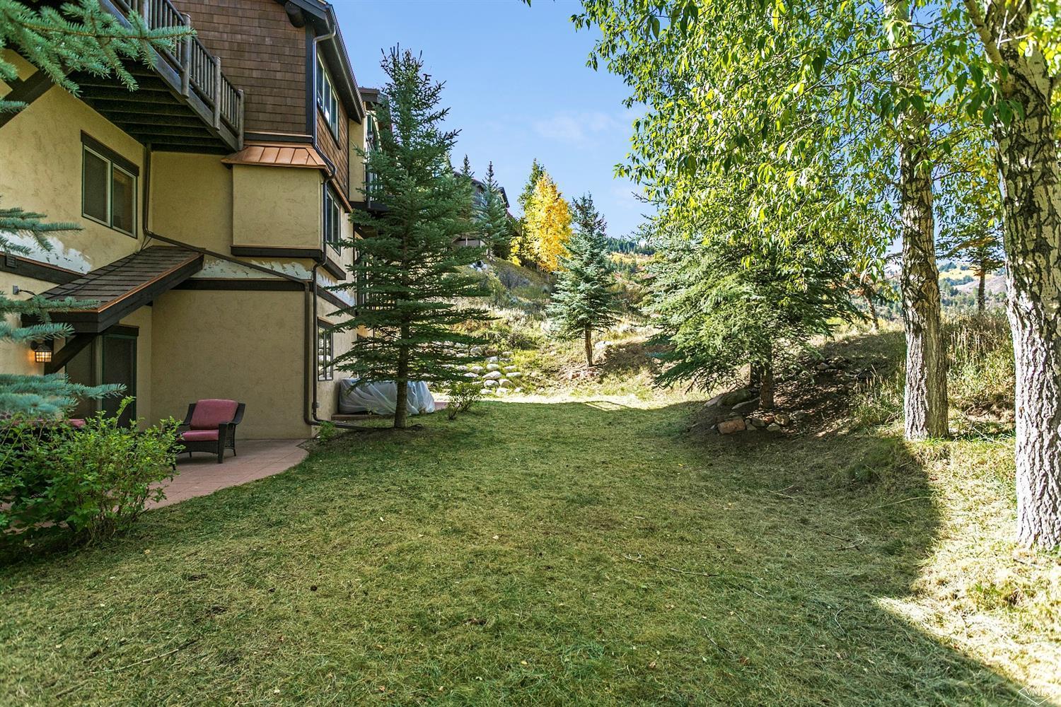 49 Knudson Ranch Road Edwards, CO 81632 - Photo 19 of 20 a backyard of a house with lots of green space