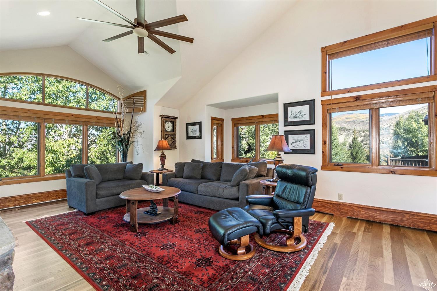 49 Knudson Ranch Road Edwards, CO 81632 - Photo 3 of 20 a living room with furniture and a large window