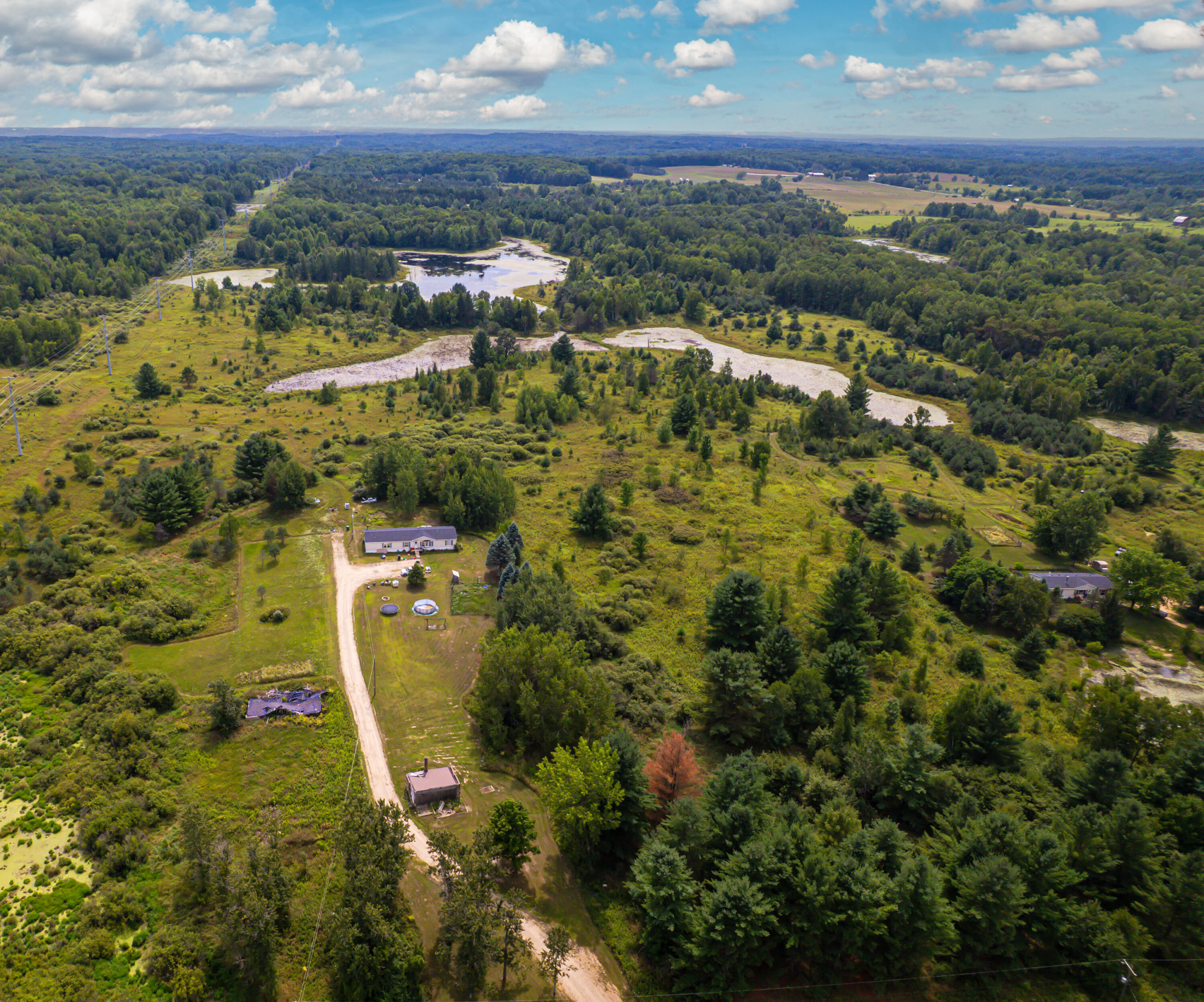 16406 9 Mile Road Reed City, MI 49677 - Photo 32 of 41 Aerial
