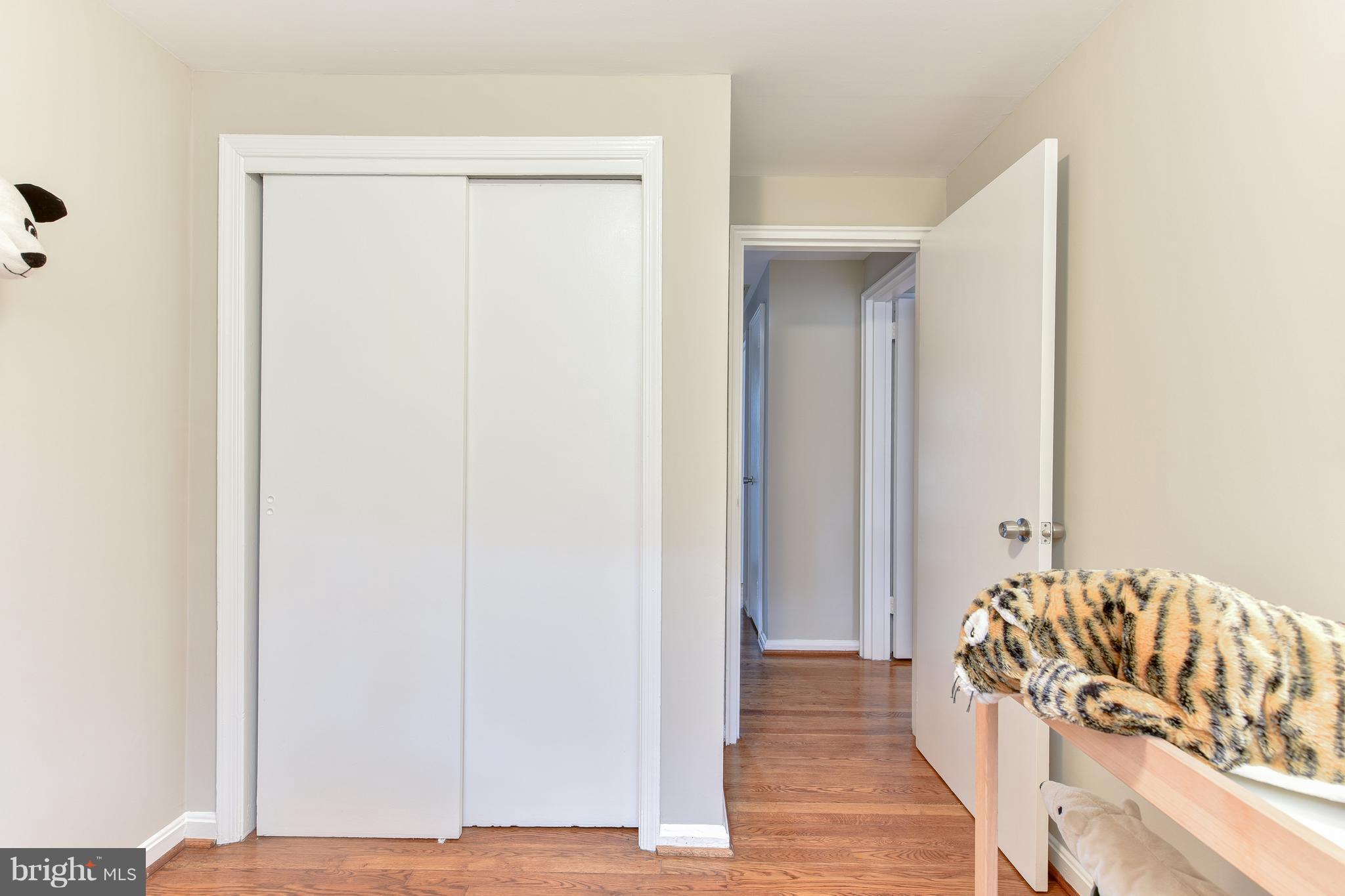 2918 Hickory Street Alexandria, VA 22305 - Photo 17 of 30 a view of a hallway with wooden floor