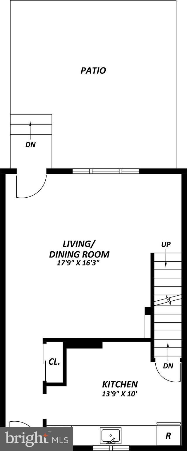 2918 Hickory Street Alexandria, VA 22305 - Photo 28 of 30 a picture of a floor plan