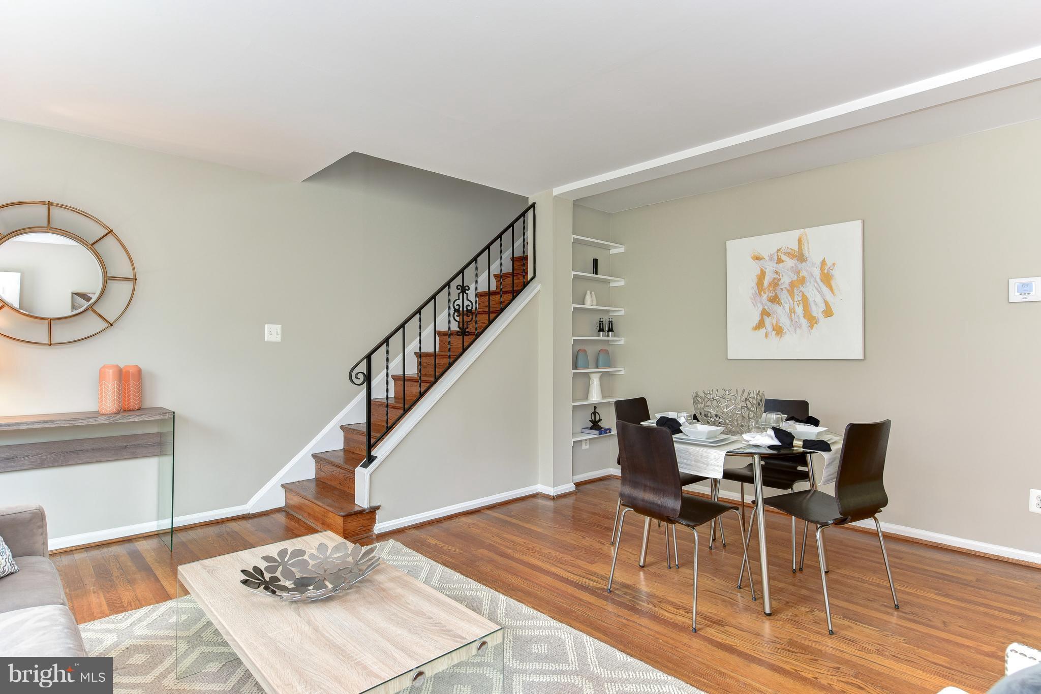 2918 Hickory Street Alexandria, VA 22305 - Photo 10 of 30 a living room with furniture and wooden floor