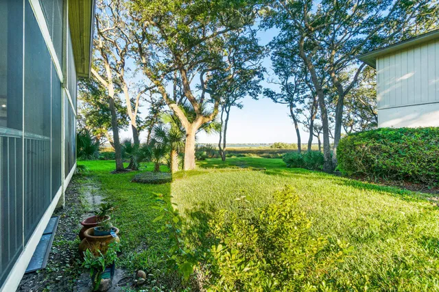 a view of outdoor space and yard