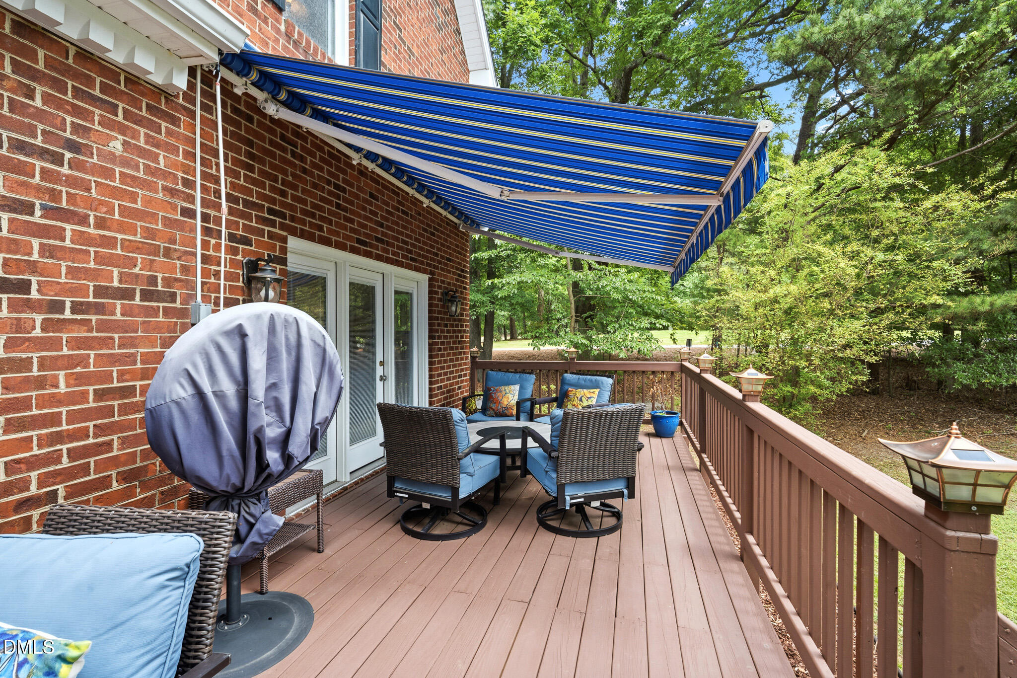 3735 Stoneybrook Drive Durham, NC 27705 - Photo 36 of 44 a view of balcony with patio