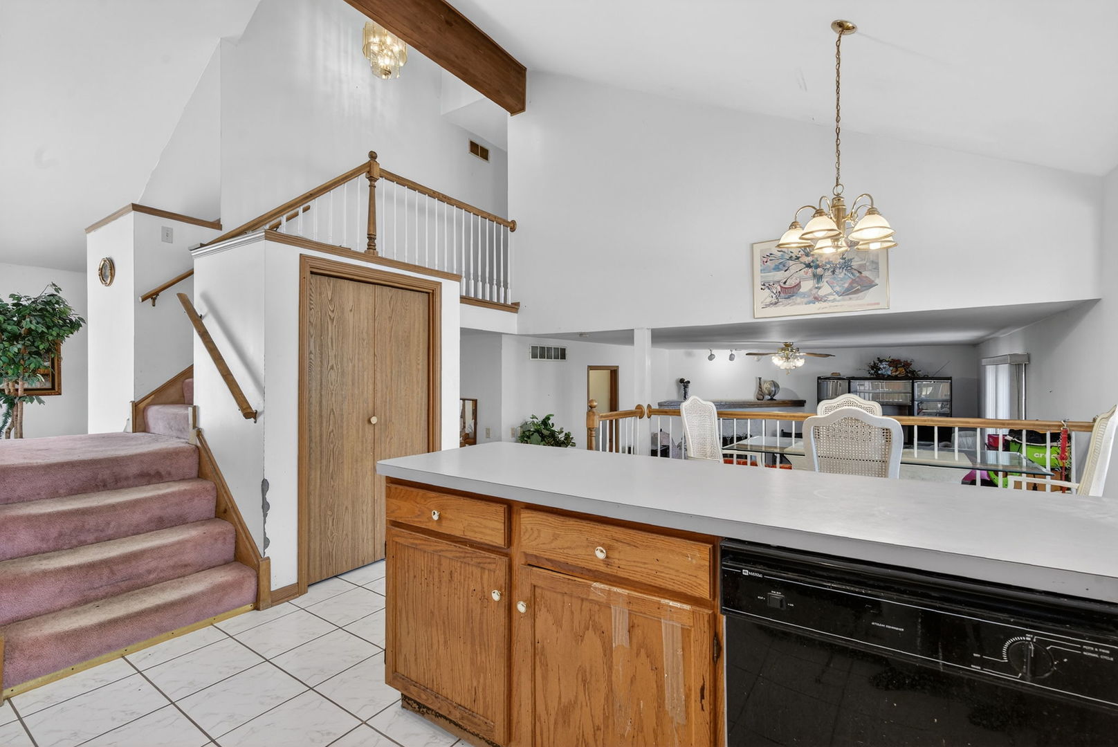 4448 Maple Avenue Matteson, IL 60443 - Photo 13 of 26 a kitchen with sink cabinets and window