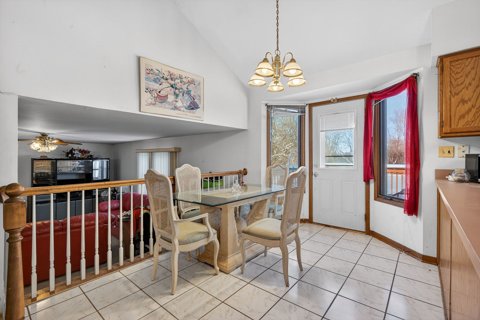 4448 Maple Avenue Matteson, IL 60443 - Photo 14 of 26 a view of a dining room with furniture window and wooden floor