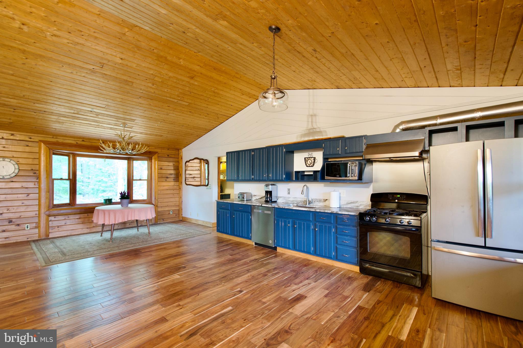 Open and airy kitchen