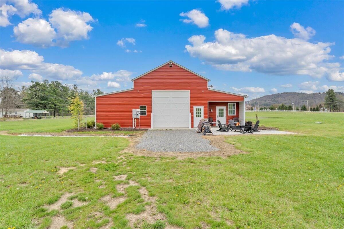 9651 Bent Mountain Road Bent Mountain, VA 24059 - Photo 34 of 71 a front view of house with yard and entertaining space