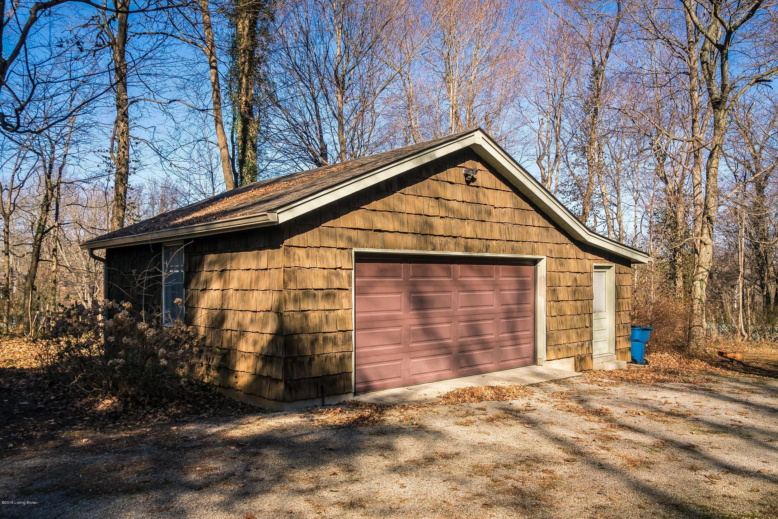 201 Cherry Hill Road Pewee Valley, KY 40056 - Photo 29 of 32 2 car garage with workshop