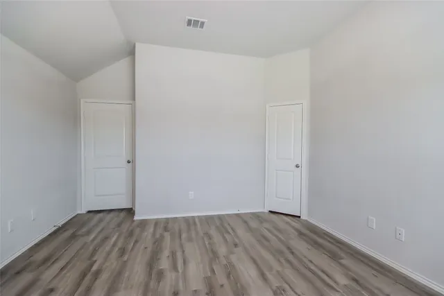wooden floor in a room