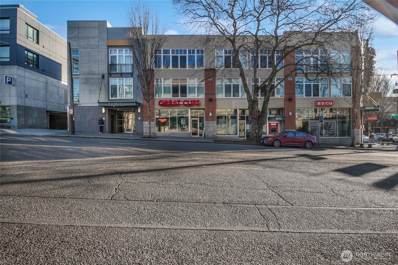 17 West Mercer Street, Unit 217 Seattle, WA 98119 - Photo 36 of 36 a city street lined with buildings and trees