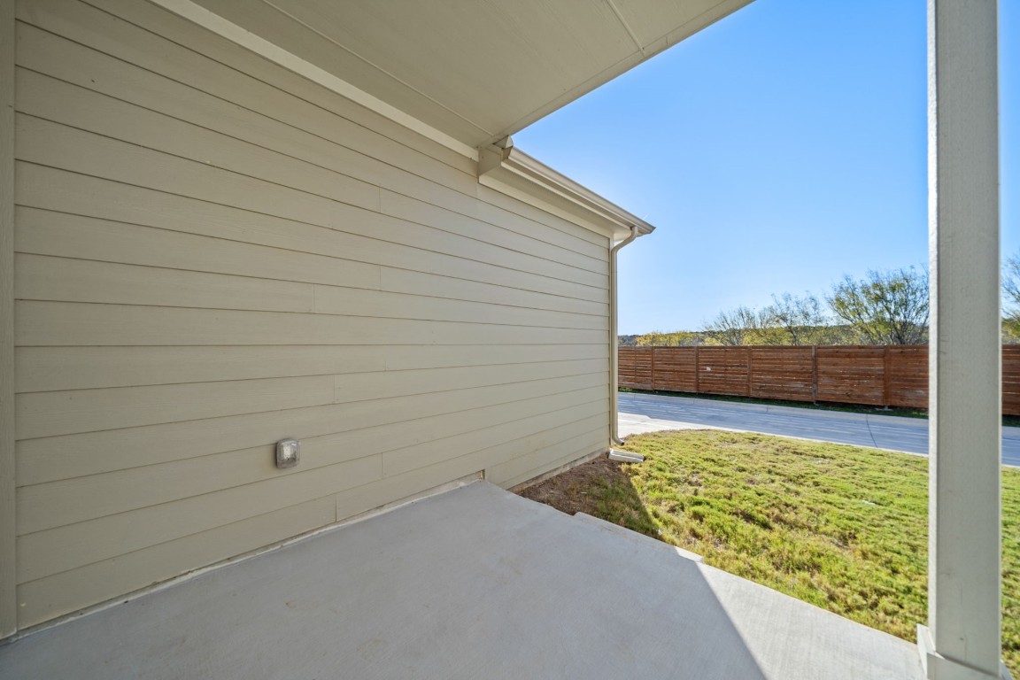 217 Pinnacle Lane Kyle, TX 78640 - Photo 32 of 33 a view of a terrace