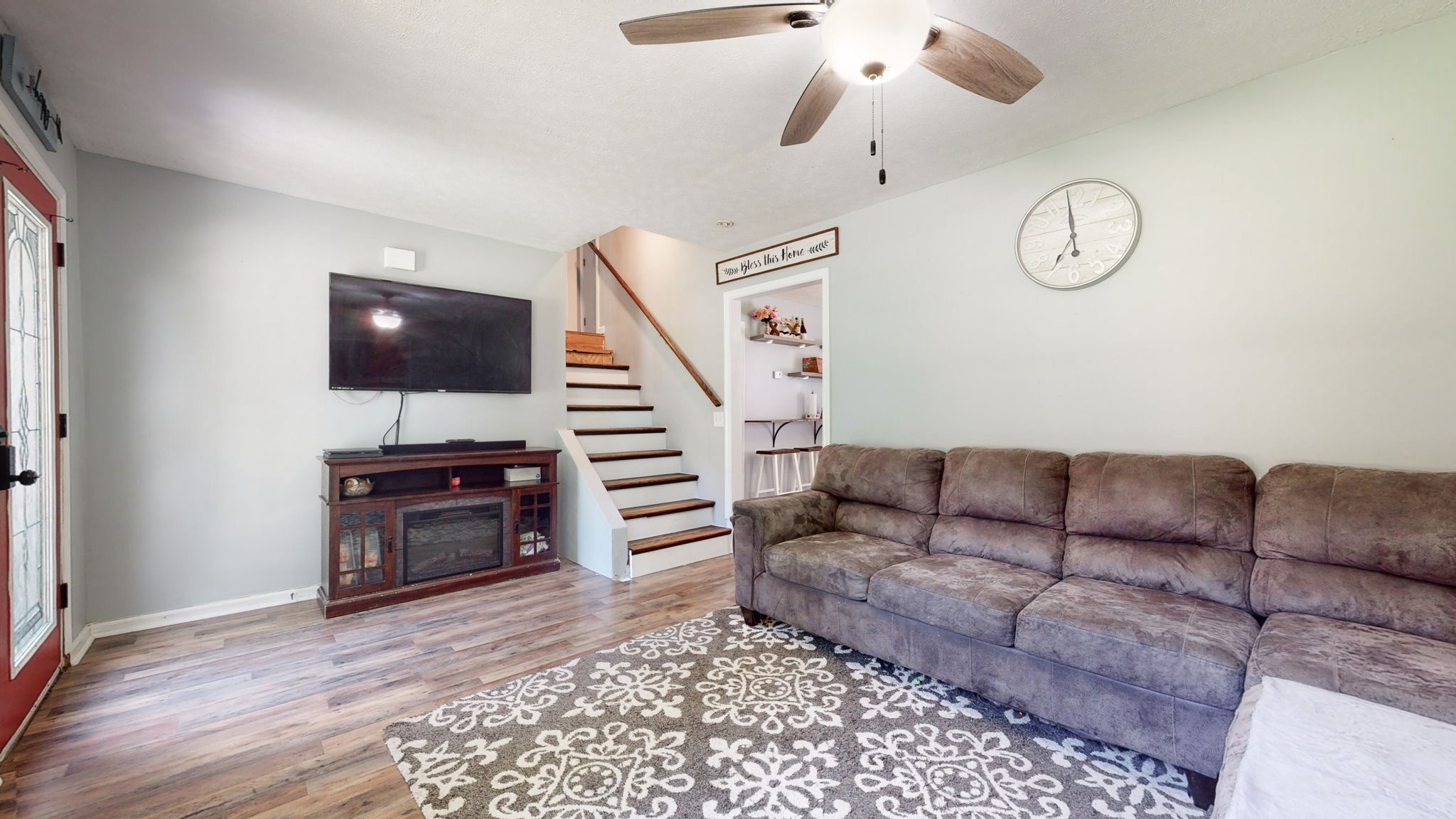 1014 Wildcat Road Dickson, TN 37055 - Photo 5 of 37 a living room with furniture and a flat screen tv