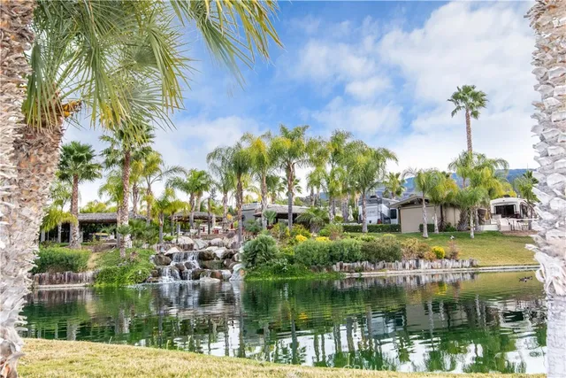 front view of a house with swimming pool