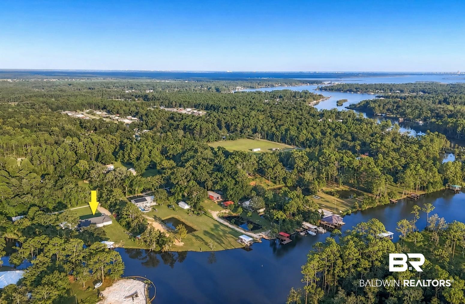 9825 Wolf Creek Ridge Elberta, AL 36530 - Photo 75 of 76 Expansive waterfront property situated on a wooded lot with direct water access