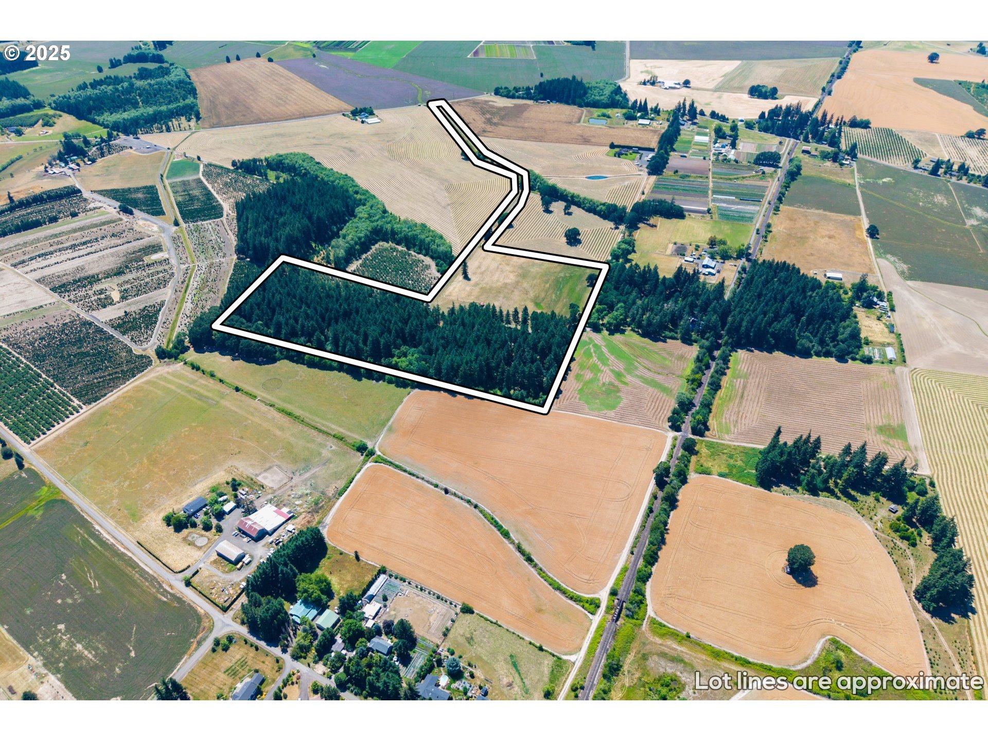 26465 Northwest West Union Road Hillsboro, OR 97124 - Photo 34 of 38 an aerial view of a house