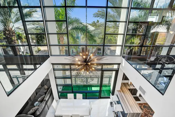 a view of balcony and window