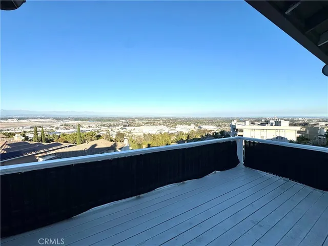 a view of an ocean from a balcony