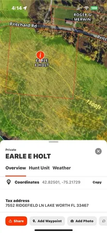 $42,900 | Pritchard Road, West Winfield, NY 13491