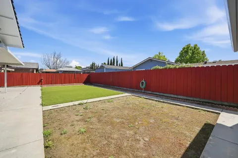 a view of an outdoor space and a yard