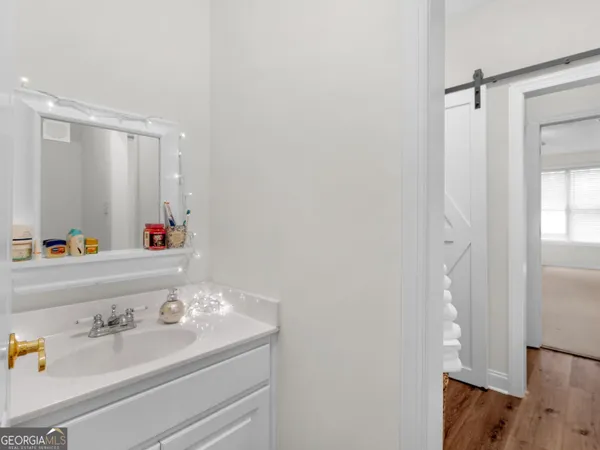 a view of storage and utility room