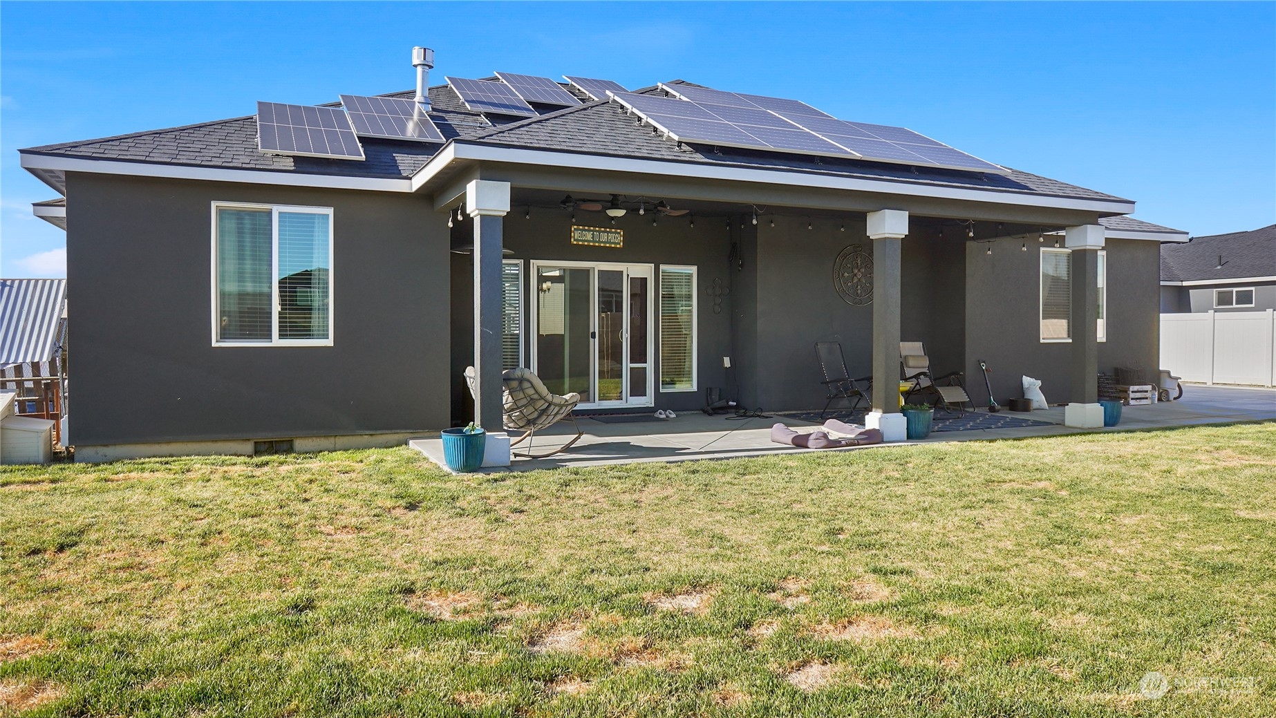 1300 E Mount Othello, WA 99344 - Photo 30 of 36 a view of a house with swimming pool and furniture