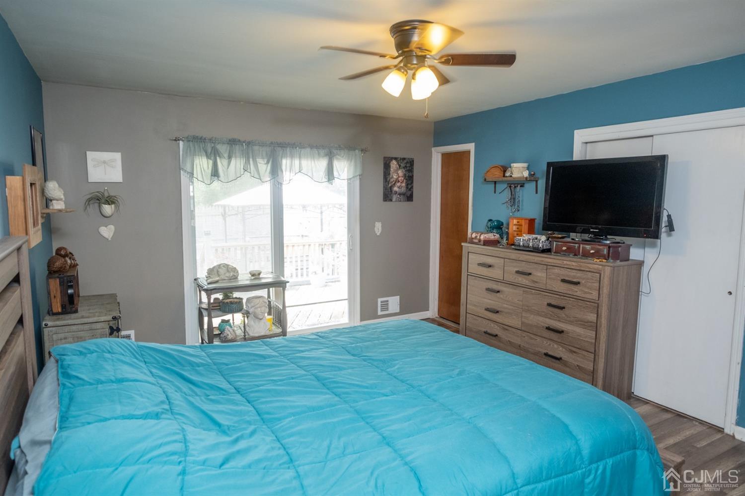 14 Pendleton Place Old Bridge, NJ 08857 - Photo 15 of 48 Master Bedroom - sliders lead to backyard/deck